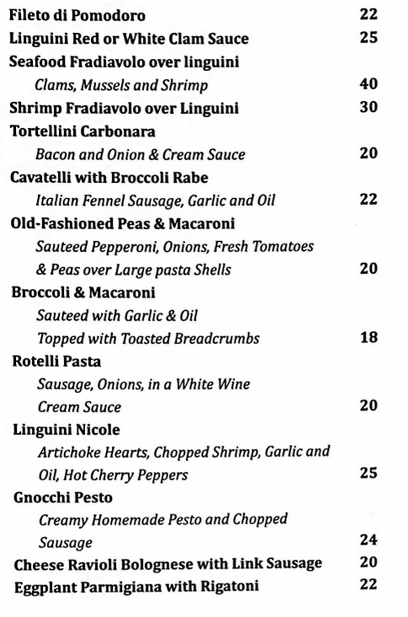 Breaking Bread Serving Italian Cuisine 27 Seguine Ave Staten Island